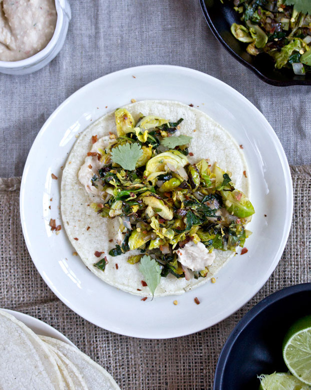 brussel sprout taco